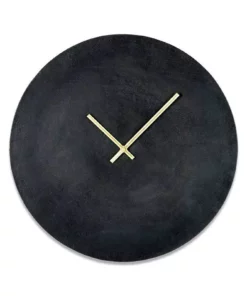 Nkuku Okota Wall Hung Clock - Black Home Accessories 7 Nkuku Okota Wall Hung Clock - Black Home Accessories