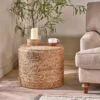 Nkuku Ondal Round Braided Hemp Side Table 1 Nkuku Ondal Round Braided Hemp Side Table