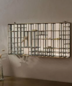 Nkuku Oni Printers Drawer - Mirror Home Accessories