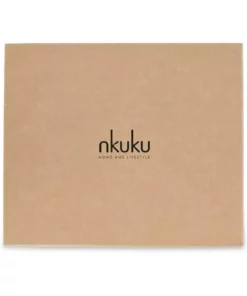 Nkuku Osko Cutlery Set - Brushed Silver (Set Of 16)