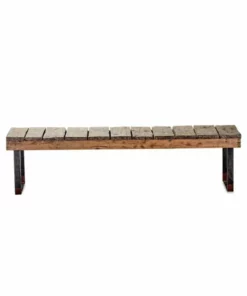 Nkuku Oso Wooden Bench - 220cm Garden Furniture 16 Nkuku Oso Wooden Bench - 220cm Garden Furniture