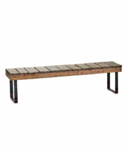 Nkuku Oso Wooden Bench - 220cm Garden Furniture 17 Nkuku Oso Wooden Bench - 220cm Garden Furniture