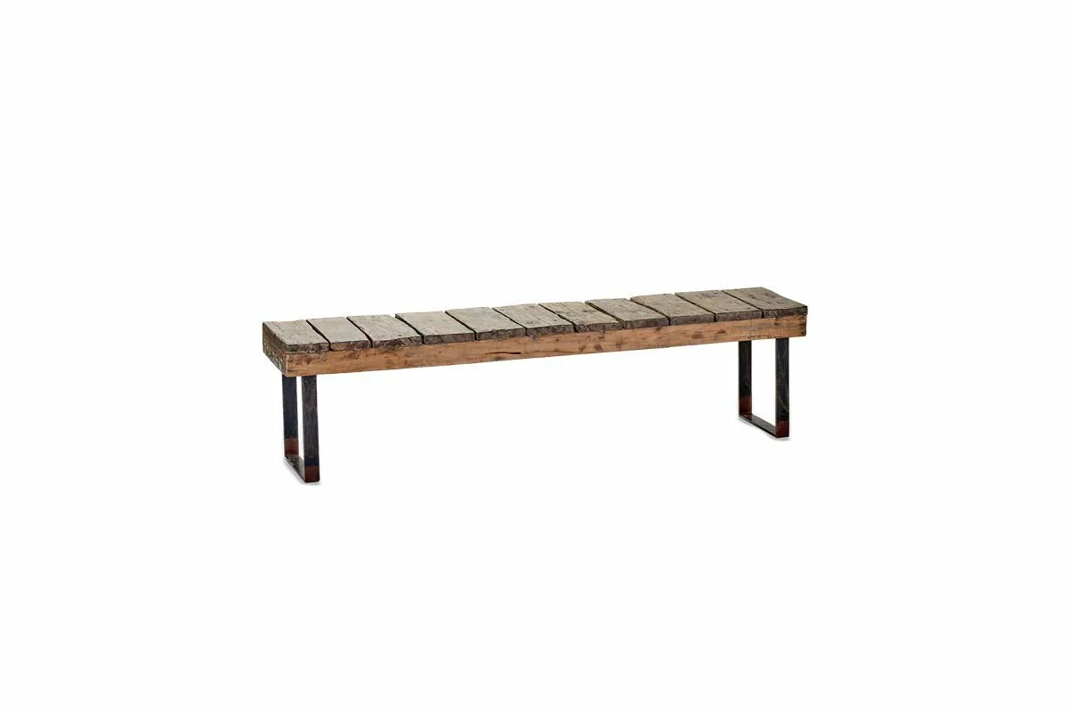 Nkuku Oso Wooden Bench - 220cm Garden Furniture 10 Nkuku Oso Wooden Bench - 220cm Garden Furniture