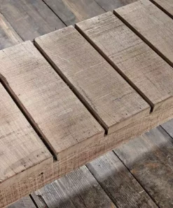 Nkuku Oso Wooden Bench - 220cm Garden Furniture 15 Nkuku Oso Wooden Bench - 220cm Garden Furniture