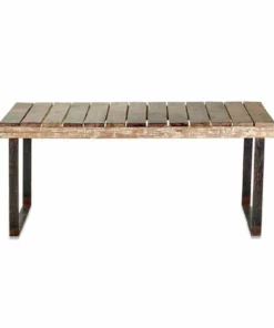 Nkuku Oso Wooden Dining Table - 220cm Kitchen & Dining Room
