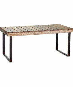 Nkuku Oso Wooden Dining Table - 220cm Kitchen & Dining Room