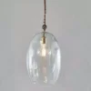 Nkuku Otoro Glass Pendant - Large Oval Living Room