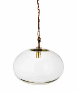 Nkuku Otoro Glass Pendant - Large Round