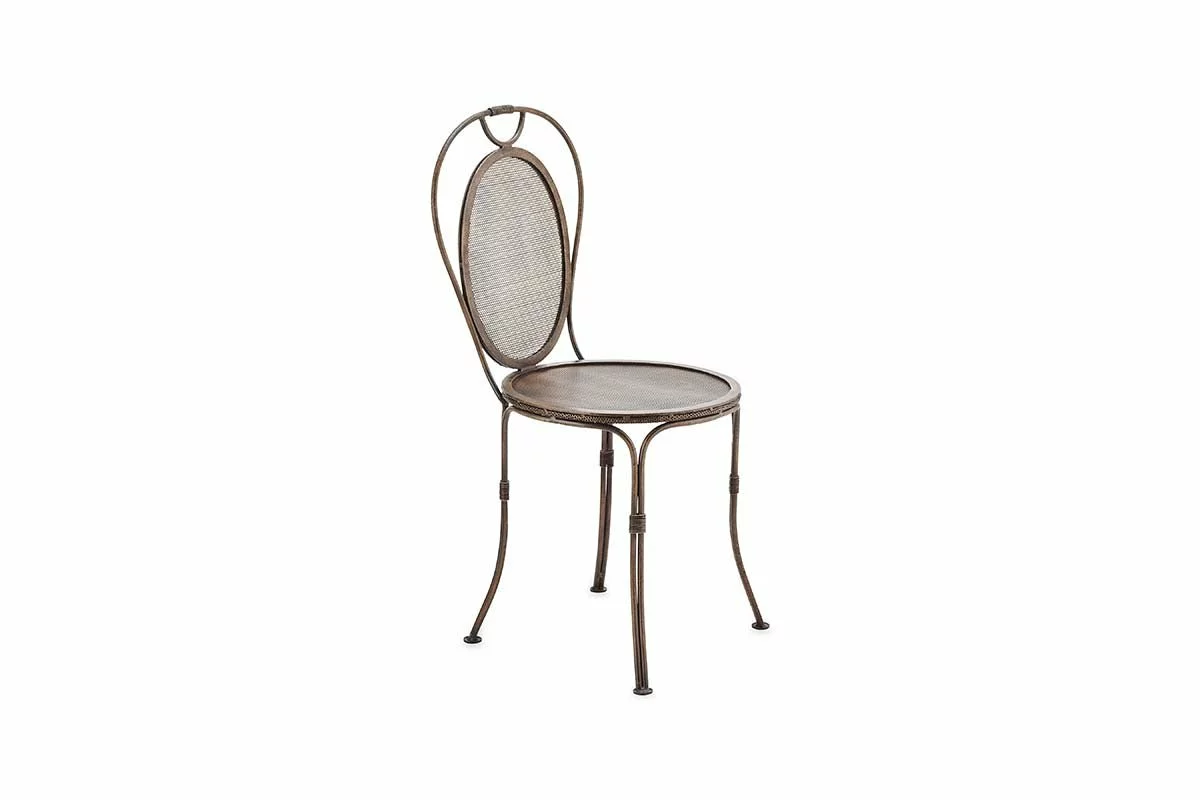 Nkuku New Arrivals Parwaha Iron Bistro Chair 8 Nkuku New Arrivals Parwaha Iron Bistro Chair