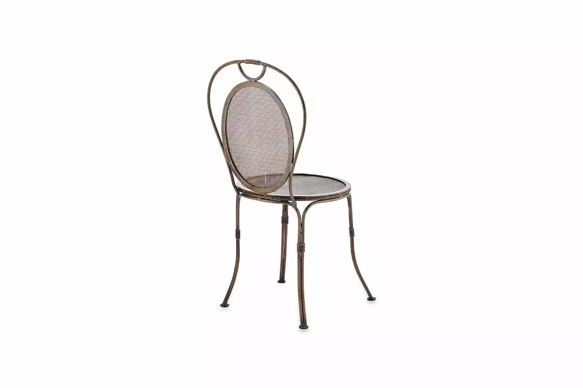 Nkuku New Arrivals Parwaha Iron Bistro Chair 9 Nkuku New Arrivals Parwaha Iron Bistro Chair