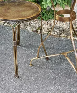 Nkuku New Arrivals Parwaha Iron Bistro Chair 13 Nkuku New Arrivals Parwaha Iron Bistro Chair