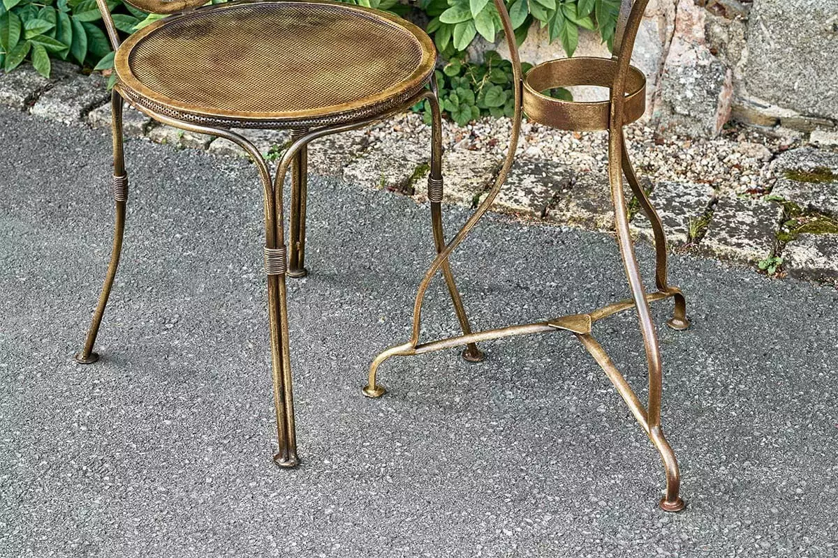 Nkuku New Arrivals Parwaha Iron Bistro Chair 5 Nkuku New Arrivals Parwaha Iron Bistro Chair