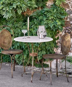 Nkuku New Arrivals Parwaha Iron Bistro Chair 14 Nkuku New Arrivals Parwaha Iron Bistro Chair