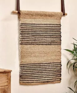 Nkuku New Arrivals Patuli Hemp Woven Wall Art