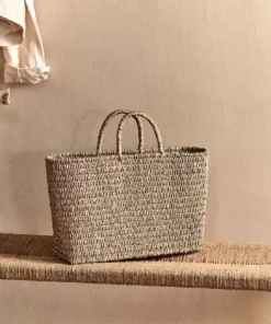 Nkuku Putlar Seagrass Basket Bag