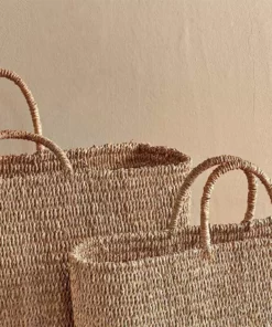 Nkuku Putlar Seagrass Basket Bag