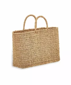 Nkuku Putlar Seagrass Basket Bag