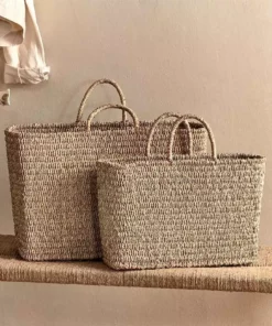 Nkuku Putlar Seagrass Basket Bag