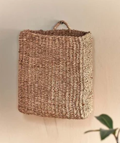 Nkuku Putlar Seagrass Wall Hung Basket