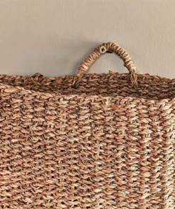 Nkuku Putlar Seagrass Wall Hung Basket