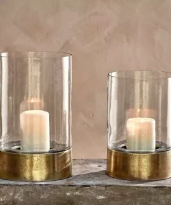 Nkuku Home Accessories Rajura Hurricane Lantern