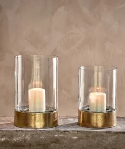 Nkuku Home Accessories Rajura Hurricane Lantern