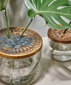 Nkuku Ramla Vase With Lid - Tapered Home Accessories