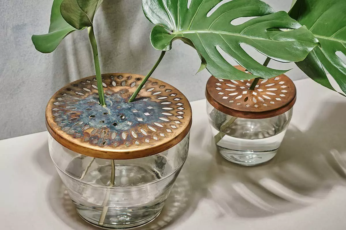 Nkuku Ramla Vase With Lid - Tapered Home Accessories 3 Nkuku Ramla Vase With Lid - Tapered Home Accessories