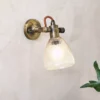 Nkuku Rarni Single Wall Light Bedroom