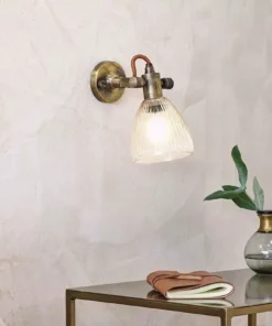 Nkuku Rarni Single Wall Light Bedroom