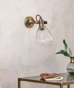 Nkuku Rarni Single Wall Light Bedroom