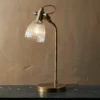 Nkuku Rarni Table Lamp - Antique Brass