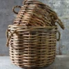 Nkuku Rattan Chunky Basket Soft Furnishings 2 Nkuku Rattan Chunky Basket Soft Furnishings
