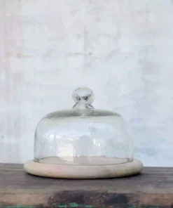 Nkuku Recycled Glass Bell Dome - Small