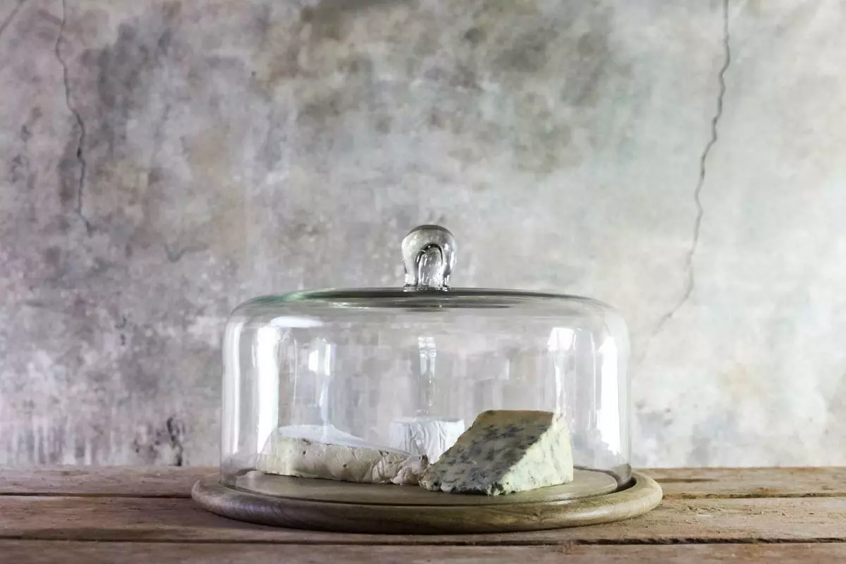 Nkuku Recycled Glass Cake Dome Serveware 3 Nkuku Recycled Glass Cake Dome Serveware