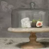 Nkuku Serveware Recycled Glass Dome Cake Stand 1 Nkuku Serveware Recycled Glass Dome Cake Stand