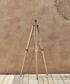 Nkuku Living Room Ronga Tripod Floor Lamp