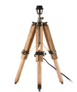 Nkuku Living Room Ronga Tripod Table Lamp