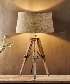 Nkuku Living Room Ronga Tripod Table Lamp