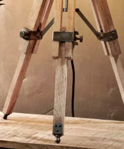 Nkuku Living Room Ronga Tripod Table Lamp