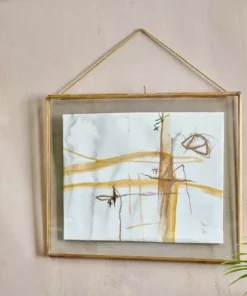 Nkuku Sambas Kiko Brass Frame - Landscape