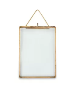 Nkuku Sambas Kiko Brass Frame - Portrait Home Accessories