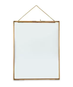 Nkuku Sambas Kiko Brass Frame - Portrait Home Accessories