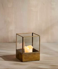 Nkuku Sampara Storm Lantern - Small Home Accessories