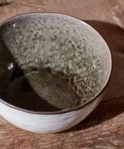 Nkuku Simi Bowl - Moss Green Tableware