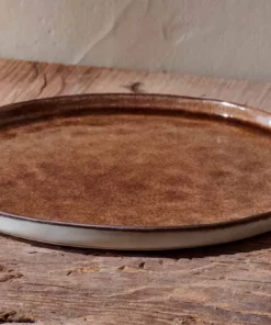 Nkuku Simi Dinner Plate - Earth