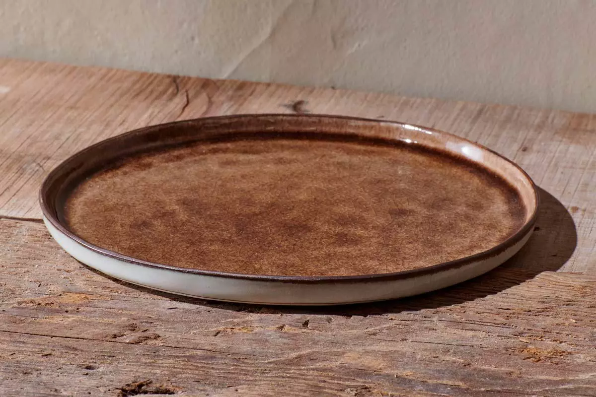 Nkuku Simi Dinner Plate - Earth 4 Nkuku Simi Dinner Plate - Earth