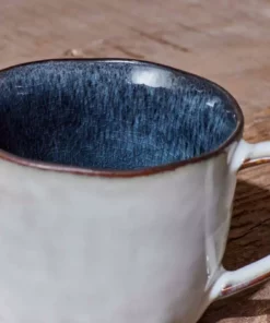 Nkuku Tableware Simi Mug - Deep Blue - Small (Set Of 2)