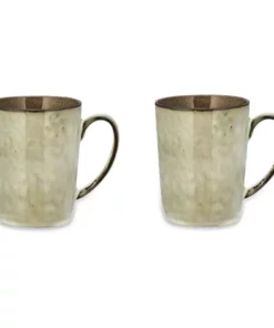 Nkuku Simi Mug - Moss Green - Large (Set Of 2)
