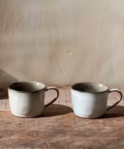 Nkuku Simi Mug - Moss Green - Small (Set Of 2)